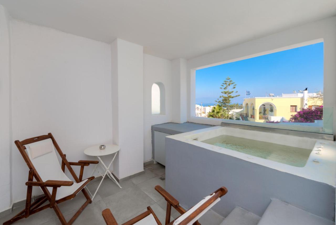 The Muses Of Santorini Private Jacuzzi Suites Vóthon Buitenkant foto